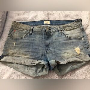 Hudson Jeans Women’s Distressed Denim Shorts